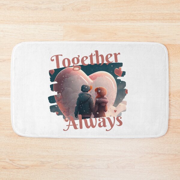 Item preview, Together Always - Couples - Love - Heart designed and sold by designerpriti.