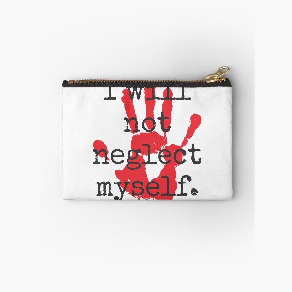 Item preview, I Will Not Neglect Myself - Inspirational Quotes designed and sold by CrankyOldDude.