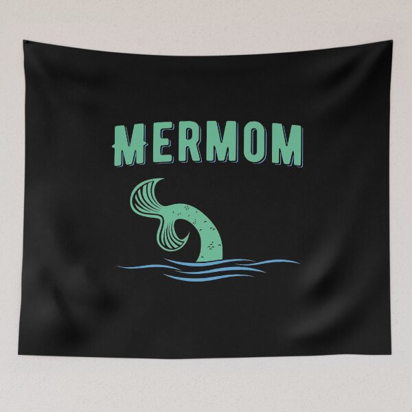 Item preview, Mermom Mermaid Tail Mom  designed and sold by BUBLTEES.