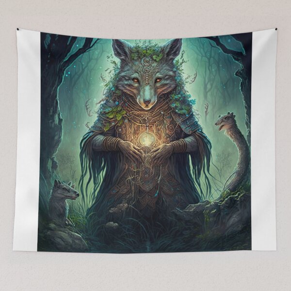 Item preview, Folk of the Woods 52 designed and sold by thewandswant.