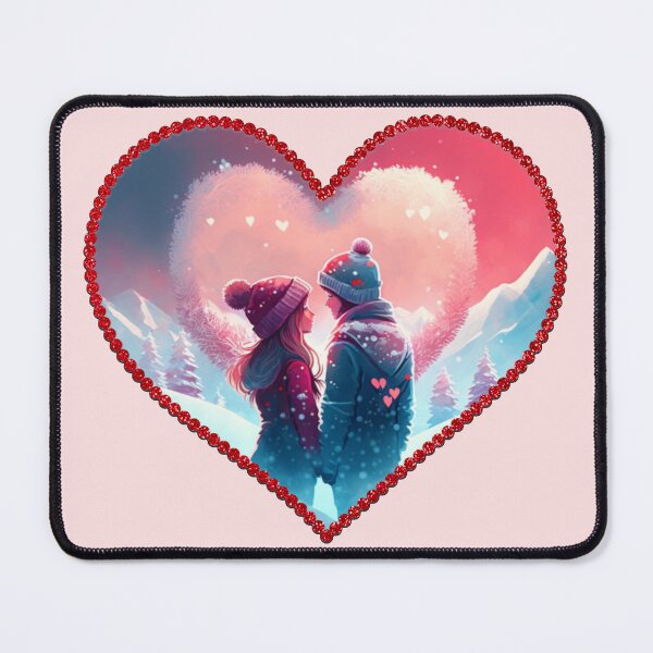 Item preview, Forever Mine - Couples - Love - Heart designed and sold by designerpriti.