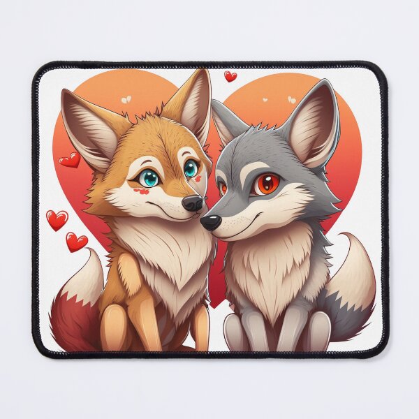 Item preview, Fox Lover Valentine designed and sold by DreamerStore.