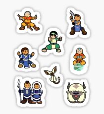 ATLA Mini Stickers: Gaang Sticker