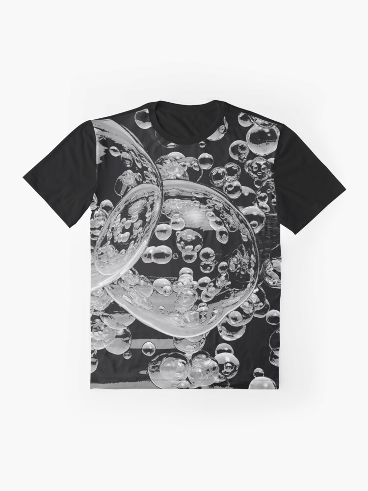 Bubbles T Shirt For Sale By Pstratton Redbubble Bw Graphic T Shirts Bubbles Graphic T 3133