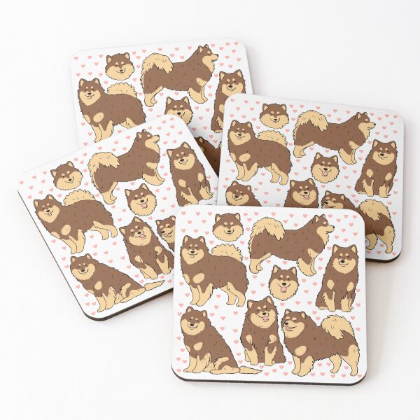 Artikelvorschau, Niedliche Illustration des finnischen Lapphunds entworfen und verkauft von Yarafantasyart.