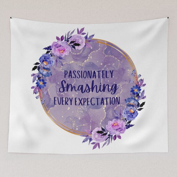 Item preview, Passionately Smashing Every Expectation designed and sold by QammerWazir.