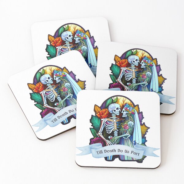 Item preview, Till Death Do Us Part Tee & Sticker Set designed and sold by Joyfulimaginery.