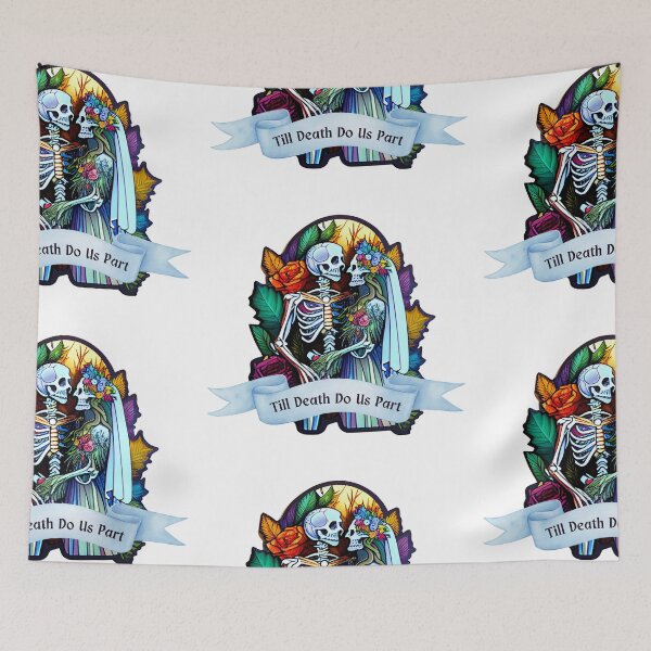 Item preview, Till Death Do Us Part Tee & Sticker Set designed and sold by Joyfulimaginery.