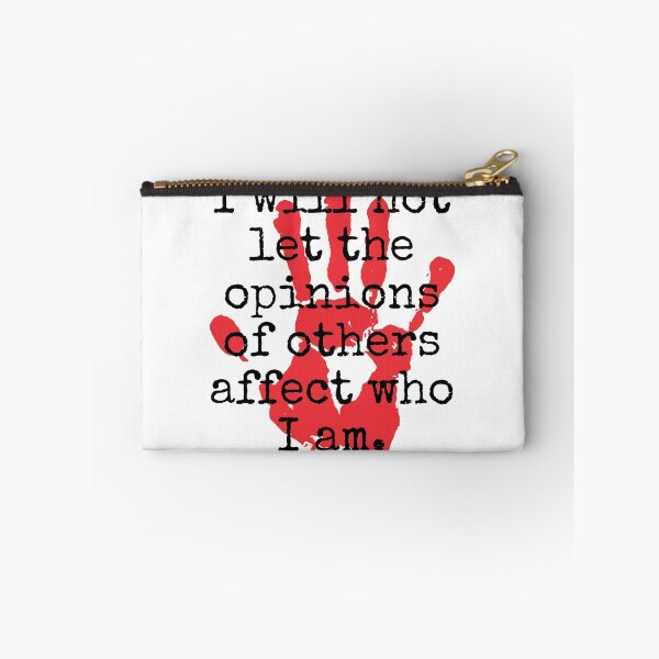 Item preview, I Will Not Let The Opionions - Inspirational Quotes designed and sold by CrankyOldDude.