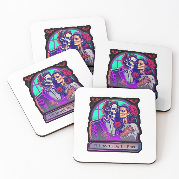 Item preview, Till Death Do Us Part Tee & Sticker Set designed and sold by Joyfulimaginery.