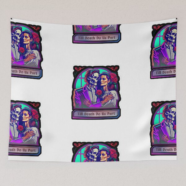 Item preview, Till Death Do Us Part Tee & Sticker Set designed and sold by Joyfulimaginery.