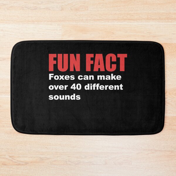 Item preview, fun fact foxes sounds designed and sold by Dagrell.