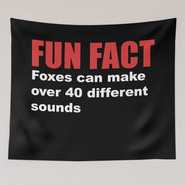 Item preview, fun fact foxes sounds designed and sold by Dagrell.