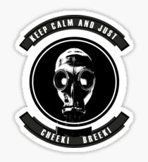 Slav Gas Mask Sticker