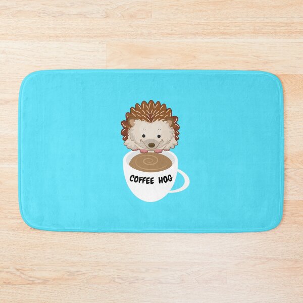 Item preview, Coffee Hog. Funny hedgehog coffee cup graphics designed and sold by Neo-Expression.