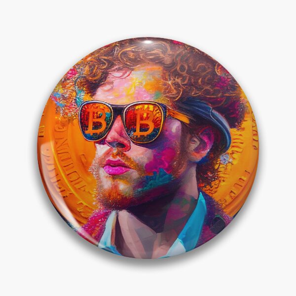 Item preview, Bitcoin life oil painting  designed and sold by taggink.
