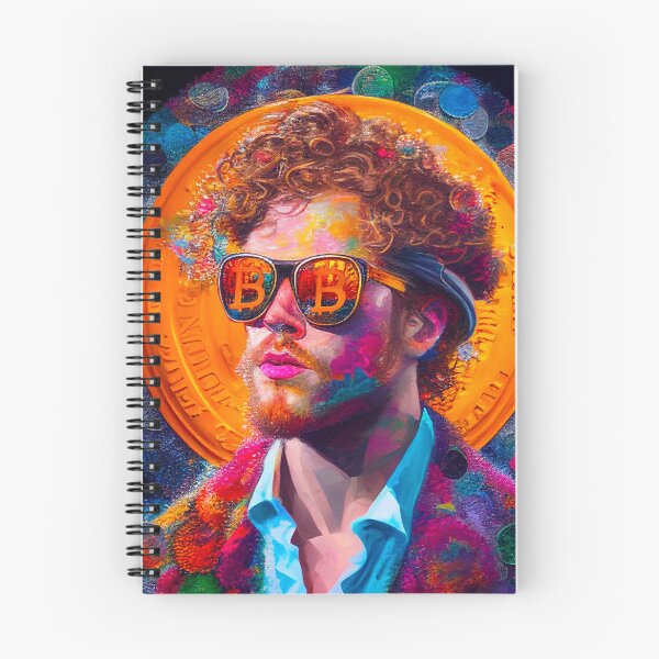 Item preview, Bitcoin life oil painting  designed and sold by taggink.