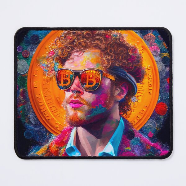 Item preview, Bitcoin life oil painting  designed and sold by taggink.