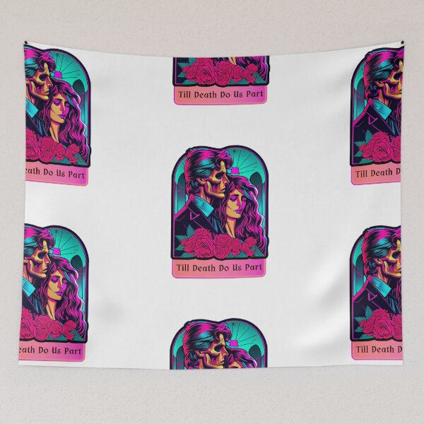 Item preview, Till Death Do Us Part Tee & Sticker Set designed and sold by Joyfulimaginery.