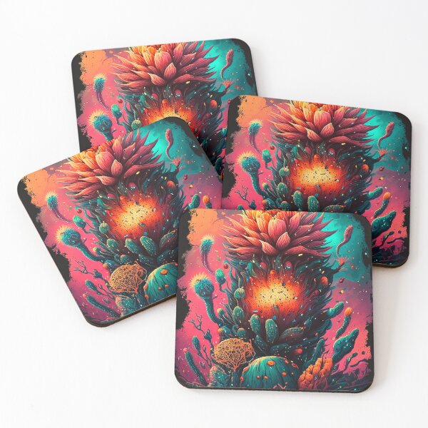 Item preview, This adorable and amusing cactus sticker features a lovely assortment of cacti in a vibrant and energetic style. designed and sold by AzottoShop.