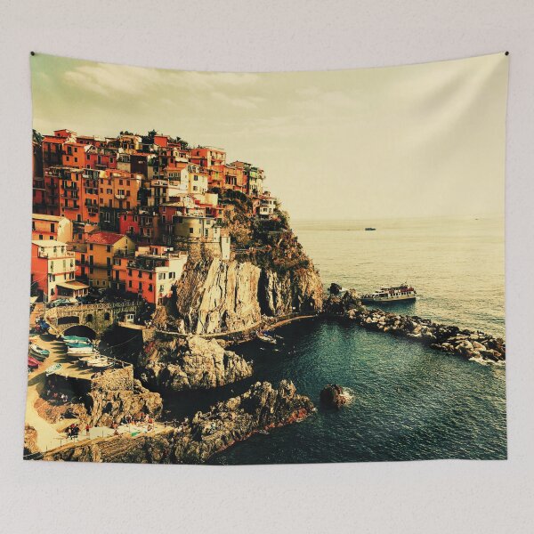 Item preview, Evening in Manarola, Italy designed and sold by fowons.