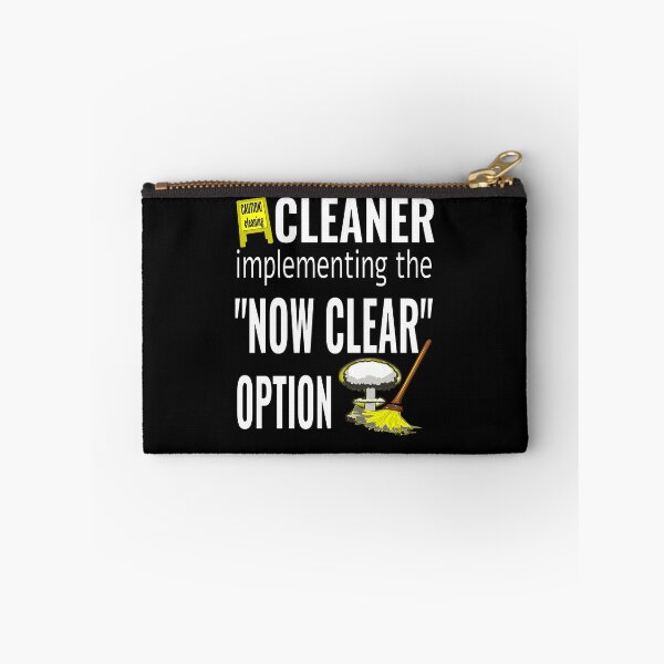 Item preview, Cleaner now clear option designed and sold by CottagePop.