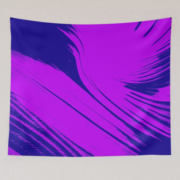 Item preview, Wispy Purple Abstract designed and sold by asurtiumgreen.