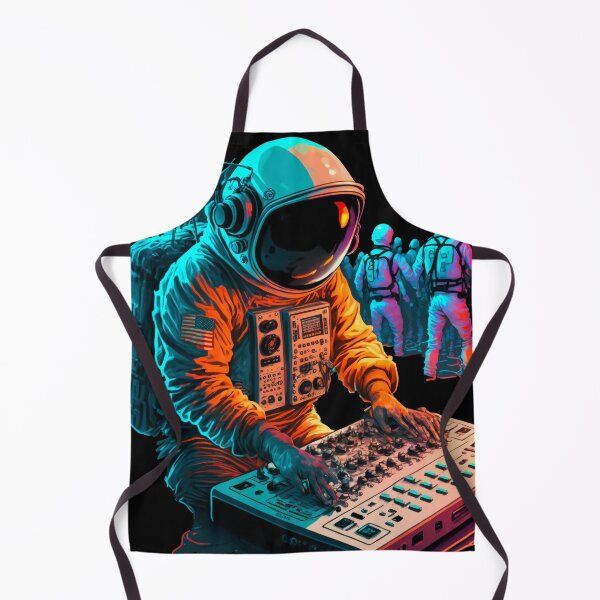 Item preview, Cosmonaut beatmaker composes music in space 2 designed and sold by popurbanart.