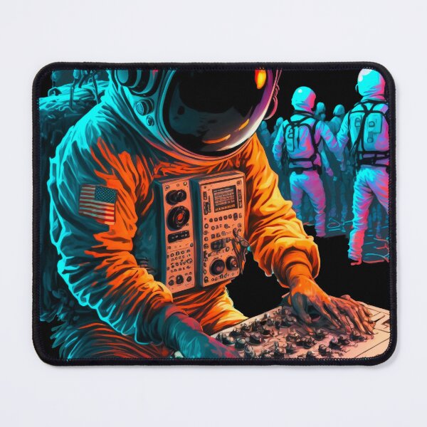 Item preview, Cosmonaut beatmaker composes music in space 2 designed and sold by popurbanart.