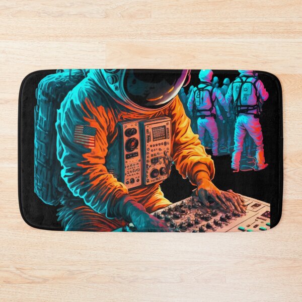Item preview, Cosmonaut beatmaker composes music in space 2 designed and sold by popurbanart.