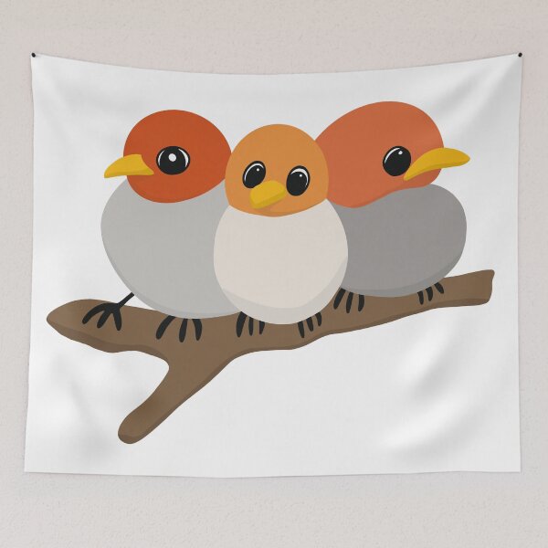 Item preview, THREE LITTLE BIRDS designed and sold by axelle1410.