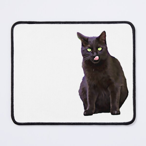 Item preview, black cool cat designed and sold by Sylvia Theo.