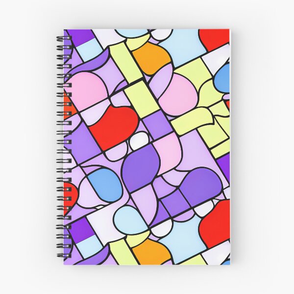 Item preview, Multicolor Pipes and Fittings Abstract Art - Stained Glass  designed and sold by Artilize.