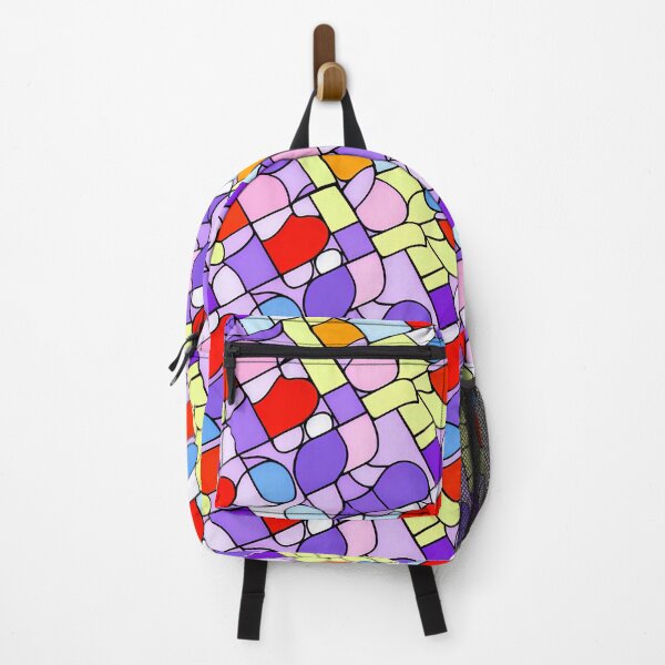Item preview, Multicolor Pipes and Fittings Abstract Art - Stained Glass  designed and sold by Artilize.