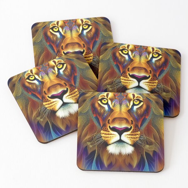 Item preview, vectorial illustration an ultra hd detailed painting of an Lion designed and sold by Willem Horinga.