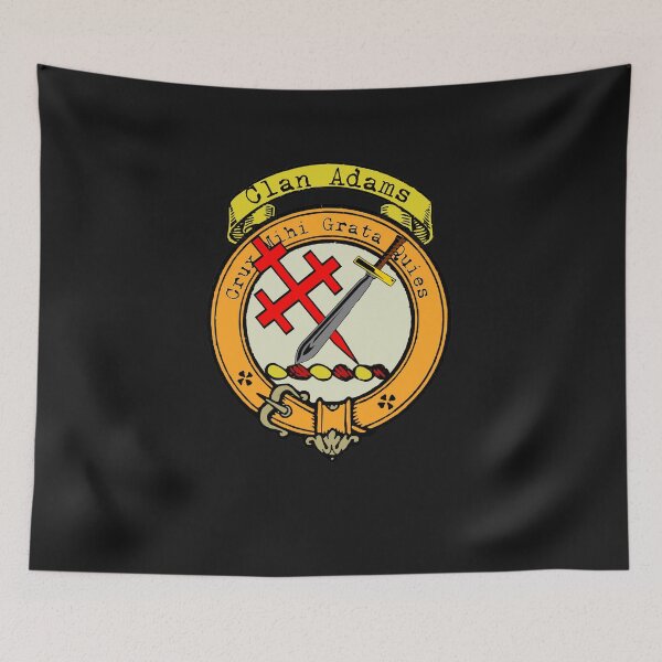 Item preview, Adams Clan Surname crest designed and sold by BagTown Clans.