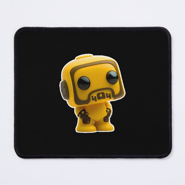 Item preview, 404 ERROR yellow cute confused robot designed and sold by w1ckerman.