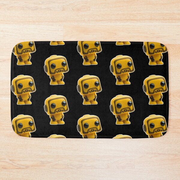Item preview, 404 ERROR yellow cute confused robot designed and sold by w1ckerman.