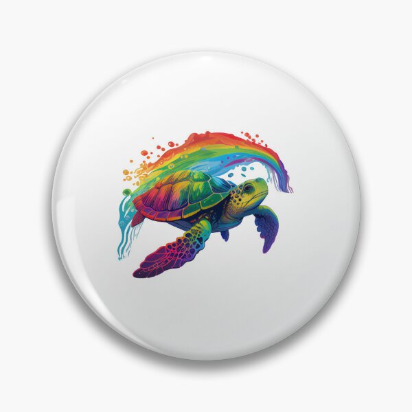 Item preview, Ocean Sea Turtle rainbow designed and sold by buisthi783.