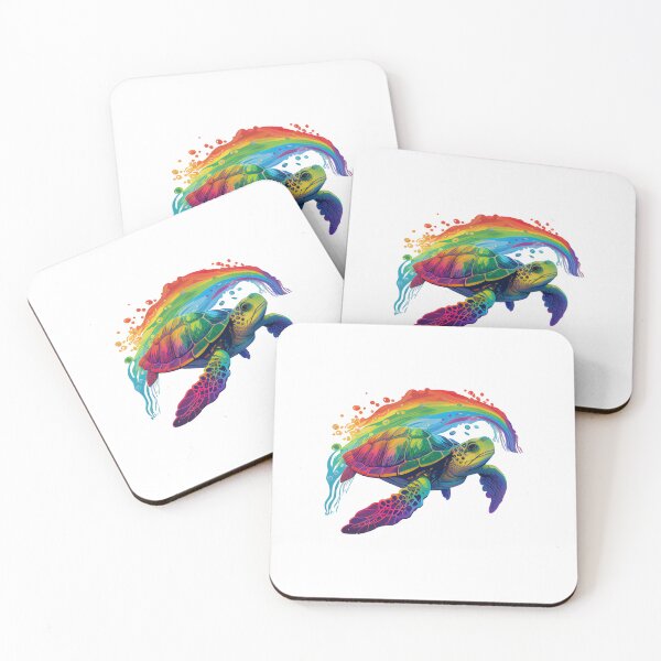 Item preview, Ocean Sea Turtle rainbow designed and sold by buisthi783.