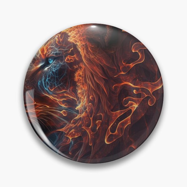 Item preview, Chilled Fractal Lion  designed and sold by Ingama-Designs.