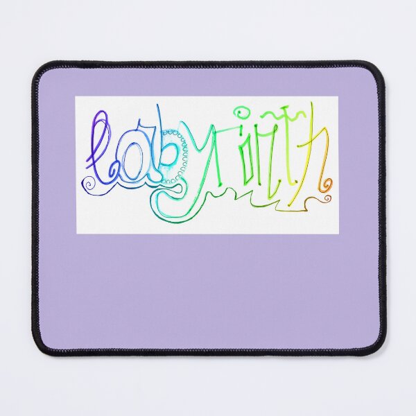 Item preview, Labyrinth watercolor lettering |  Labyrinth crafty hand lettering designed and sold by lausn.