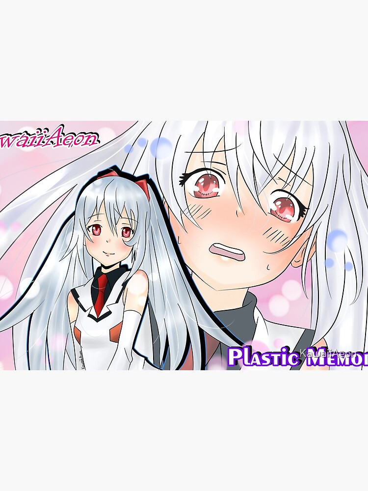 Plastic Memories, anime girl, | Art Board Print