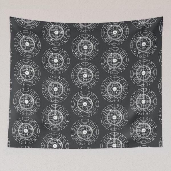 Item preview, Zodiac from Solar Biology 1887 by Hiram E Butler (white) designed and sold by SolidEarthArt.
