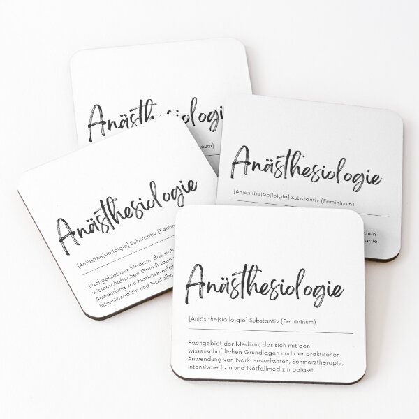 Item preview, Anesthesiology definition and synonyms designed and sold by SherryDesignsDE.