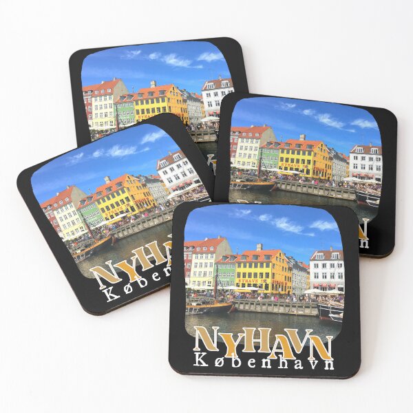 Item preview, Nyhavn, Copenhagen. Denmark designed and sold by ImaginedCo.