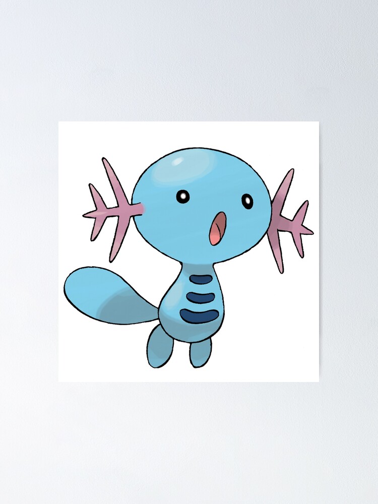 wooper whopper Poster for Sale by MoriaDoesArt