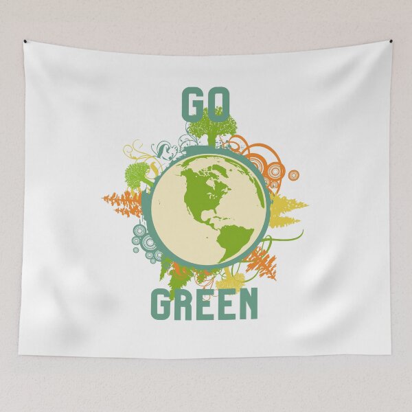 Item preview, GO GREEN designed and sold by addict2reading.