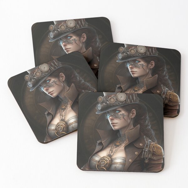 Item preview, Steampunk Chick designed and sold by Ingama-Designs.