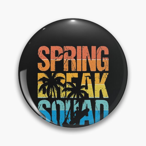 Item preview, Spring Break Squad Beach Surfer Palm Tree designed and sold by thanguy252.